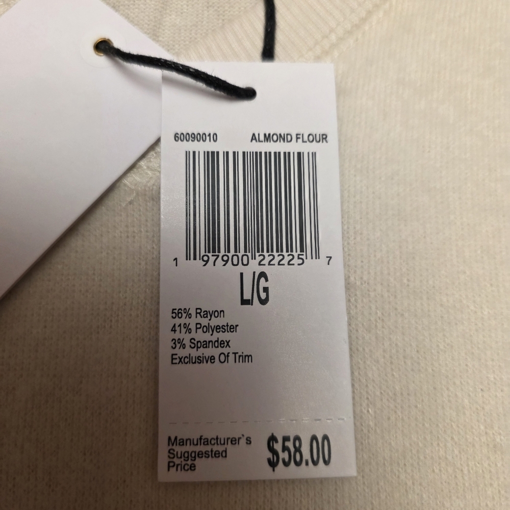 For The Republic Oversized V-Neck Sweater Size L NWT - Picture 8 of 9